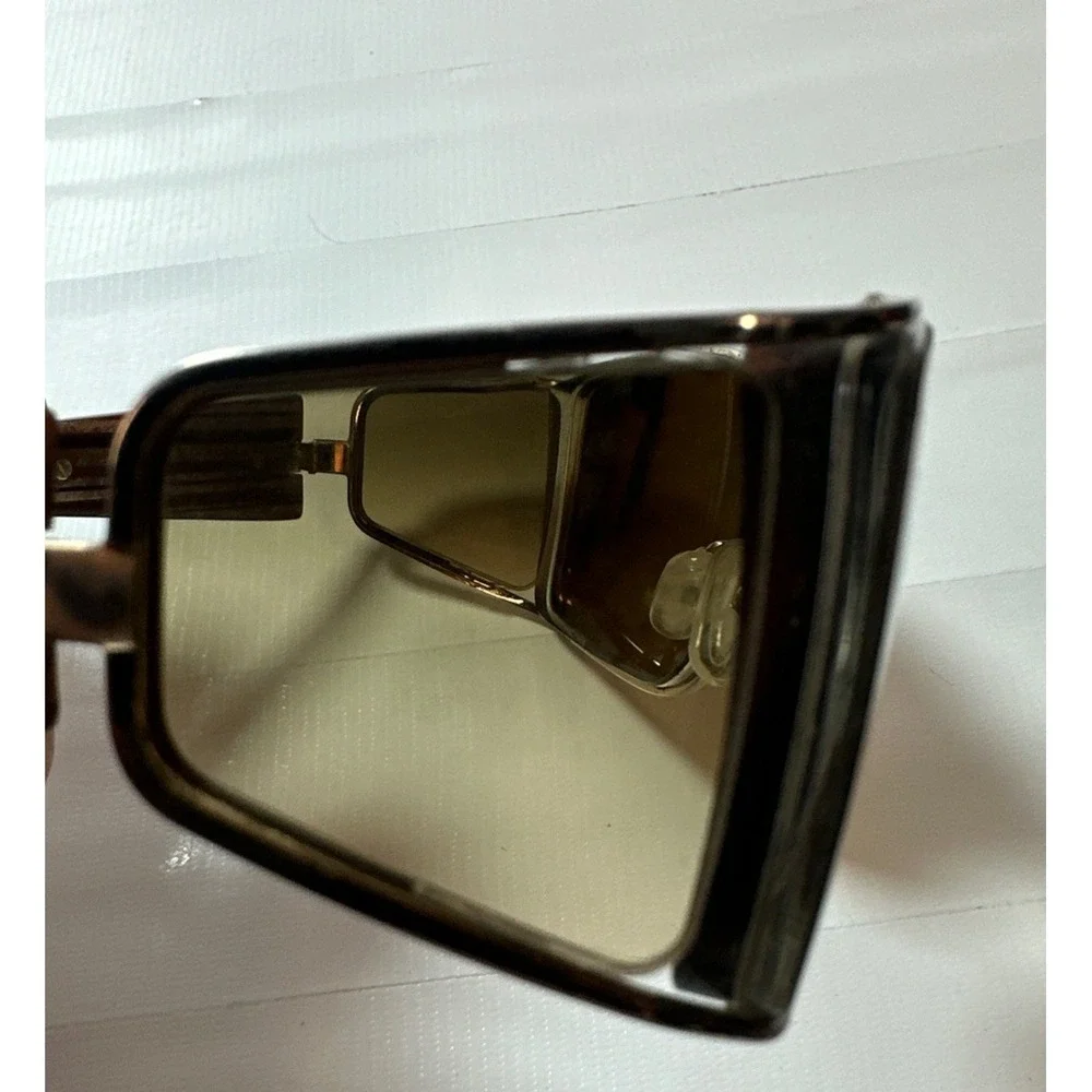 Vintage Cazal 954 Sunglasses FRAMES 529 Brown Leopard  Black Wrap J595